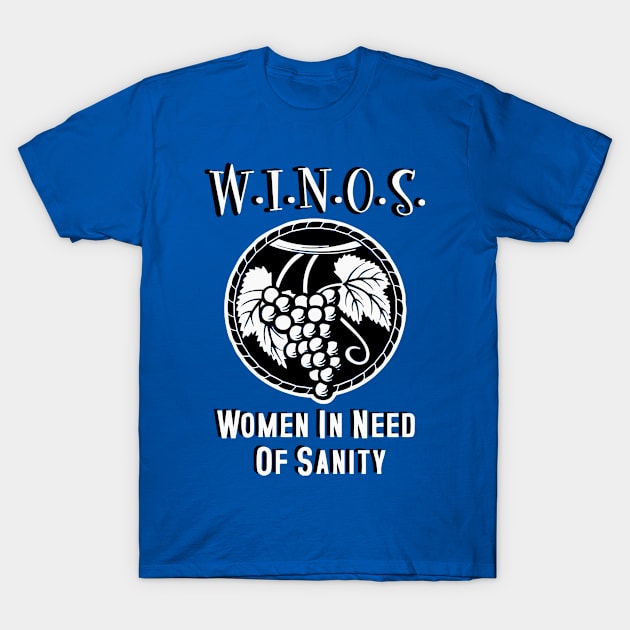 Wine For Women T-Shirt by veerkun